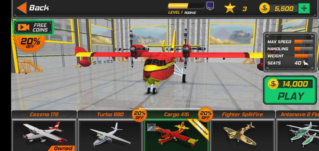 Flight Pilot Simulator 3D MOD APK