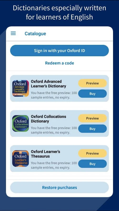 Oxford Advanced Learner’s Dict apk