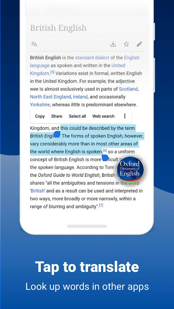 Oxford Dictionary of English MOD APK 