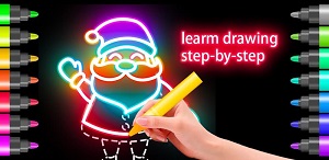 Draw Glow Christmas v1.1.0 APK + MOD (VIP Unlocked)